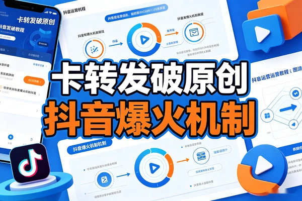 抖音爆火卡转发突破原创机制想试的赶紧测