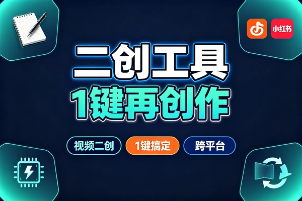 夜猫黑科技二创搬运软件去重